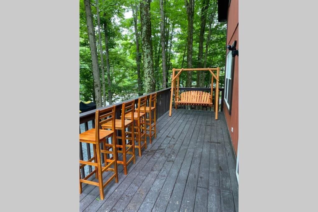Lakeview Cabin In The Hideout Lake Ariel Exterior foto